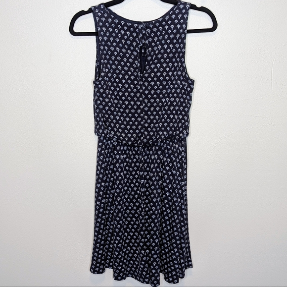 XXSP Ann Taylor LOFT Petite Outlet Navy Blue Dress - Picture 2 of 2